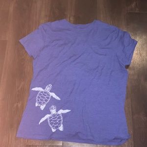 Save the turtles blue T-shirt!!!!